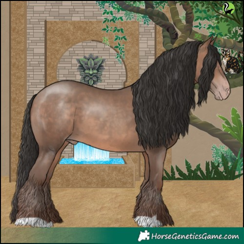 Horse Color:Sable Champagne 