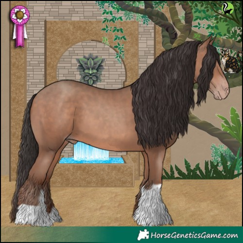 Horse Color:Sable Champagne and Sable Champagne
