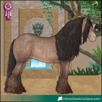 Horse Color:Sable Champagne  and Sable Champagne 