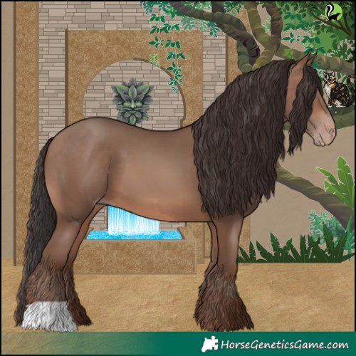 Horse Color:Sable Champagne