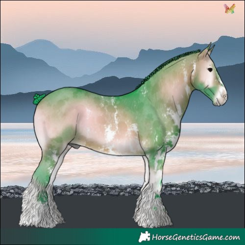 Horse Color:Watercolor Brown Onyx Sabino 
