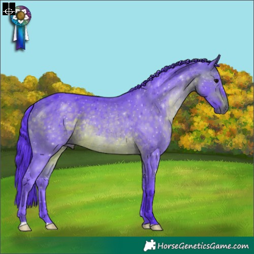 Horse Color:Watercolor Brown 