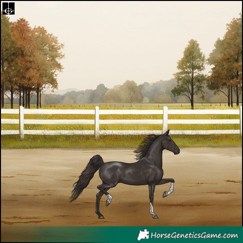 Horse Color:Liver Chestnut Tobiano Rabicano 