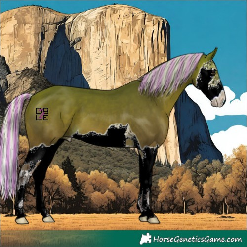 Horse Color:Painted Silver Bay Splash 