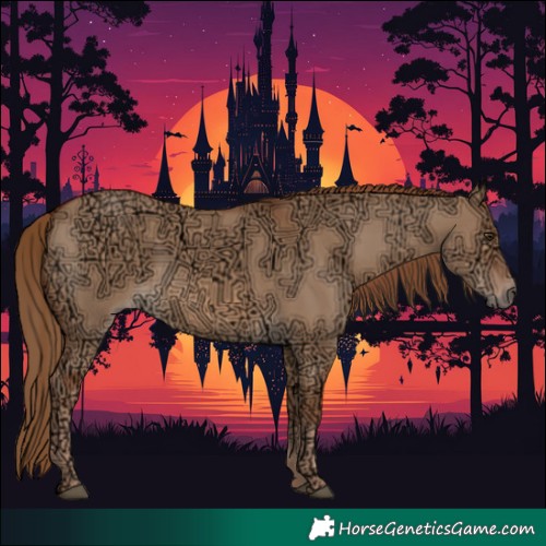 Horse Color:Red Dun Ice 