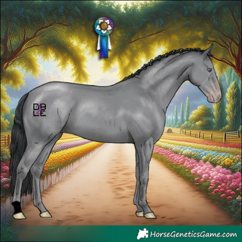 Horse Color:Classic Champagne Chinchilla