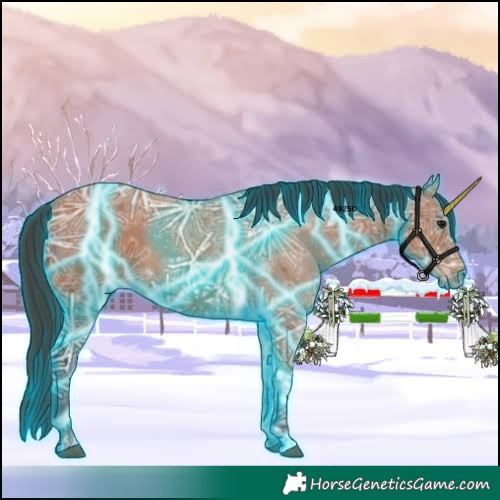 Horse Color:Thunderstruck Bay Ice 
