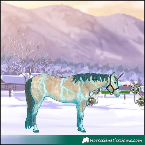 Horse Color:Thunderstruck Buckskin Ice