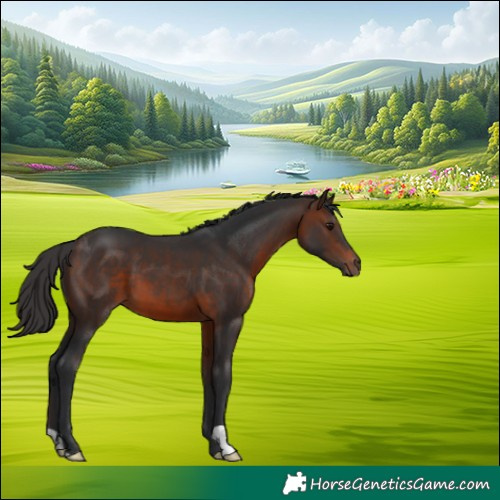 Horse Color:Brown 