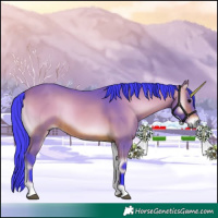 Horse Color:Watercolor Bay Onyx