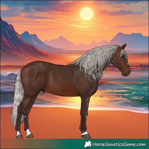 Horse Color:Silver Brown