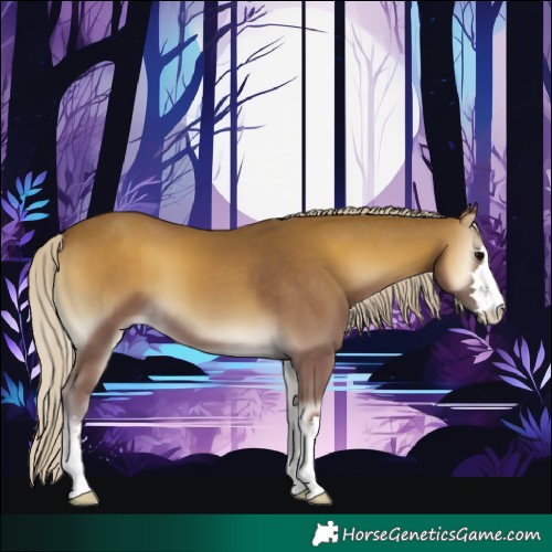 Horse Color:Silver Smoky Blue Onyx 