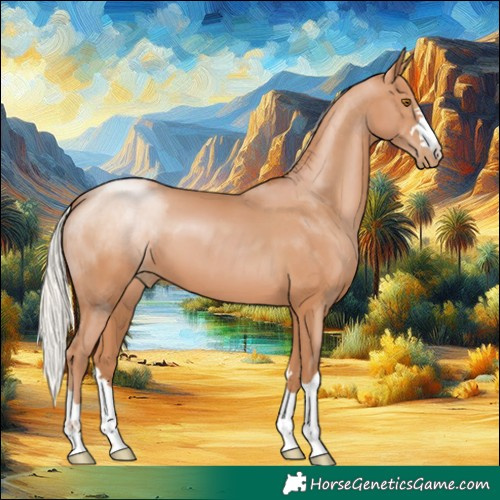 Horse Color:Silver Black Pearl 