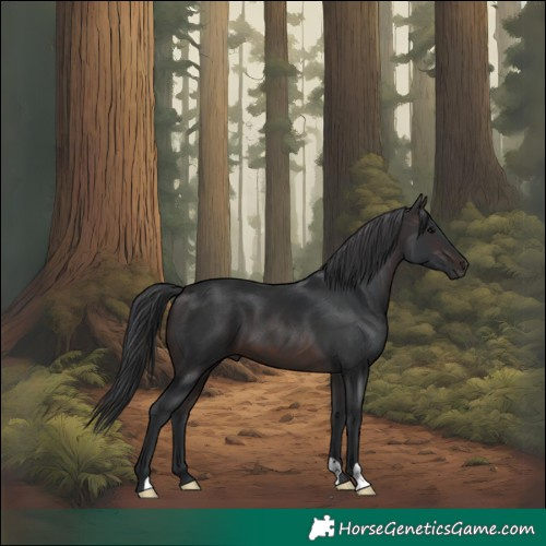 Horse Color:Brown 