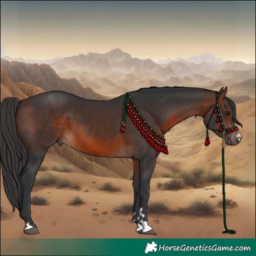 Horse Color:Brown 