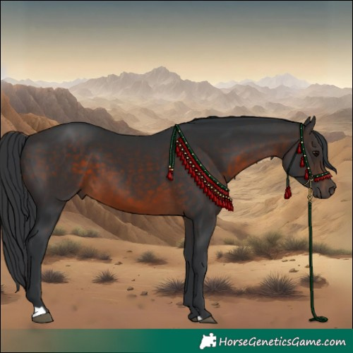 Horse Color:Brown 