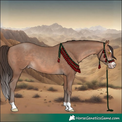 Horse Color:Sable Champagne