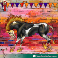 Horse Color:Black Tobiano