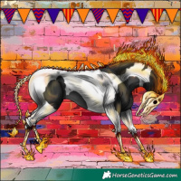 Horse Color:Black Tobiano