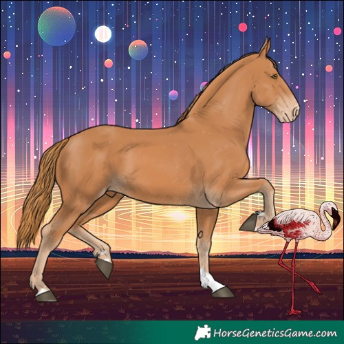 Horse Color:Chestnut Appaloosa