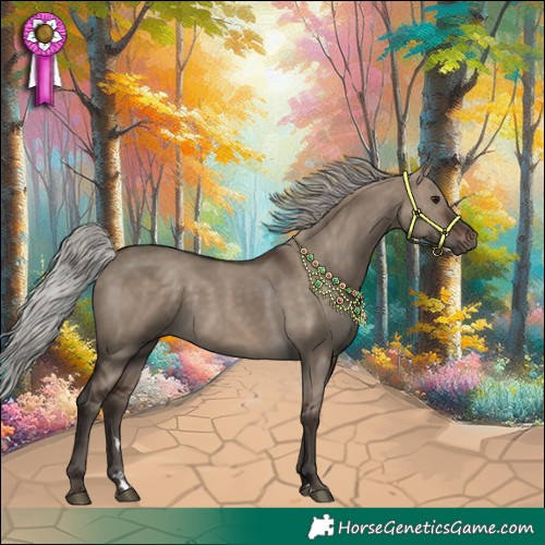 Horse Color:Silver Brown Dun
