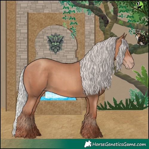 Horse Color:Silver Classic Champagne