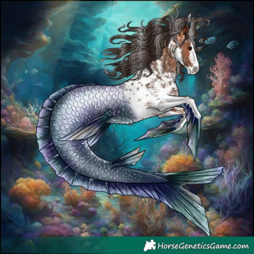 Horse Color:Bay Sabino Appaloosa