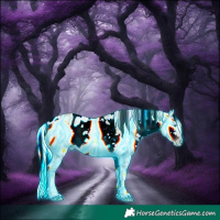 Horse Color:Gray Thunderstruck White Spotted Classic Champagne Ice Roan Onyx Mushroom Harlequin Merle Splash Skewed LP Spotted Rabicano 