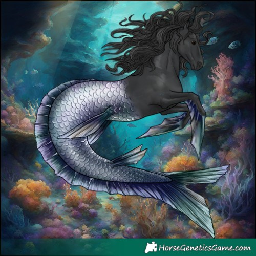 Horse Color:Black  and Black 