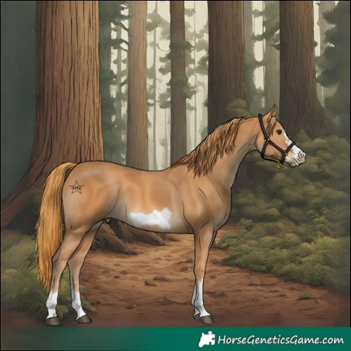 Horse Color:Chestnut Frame 
