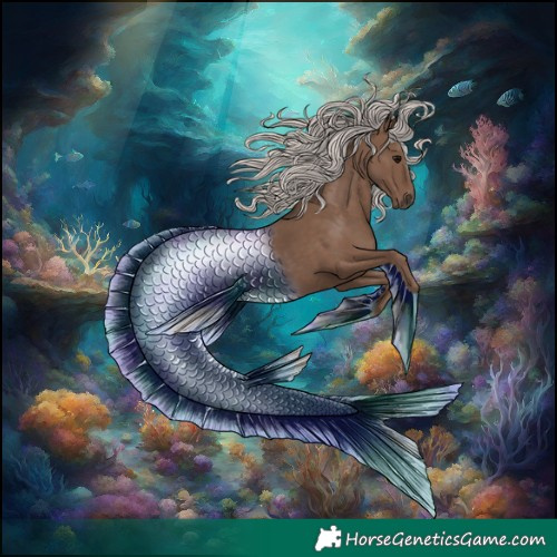 Horse Color:Silver Black