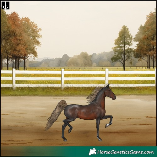 Horse Color:Liver Chestnut Rabicano