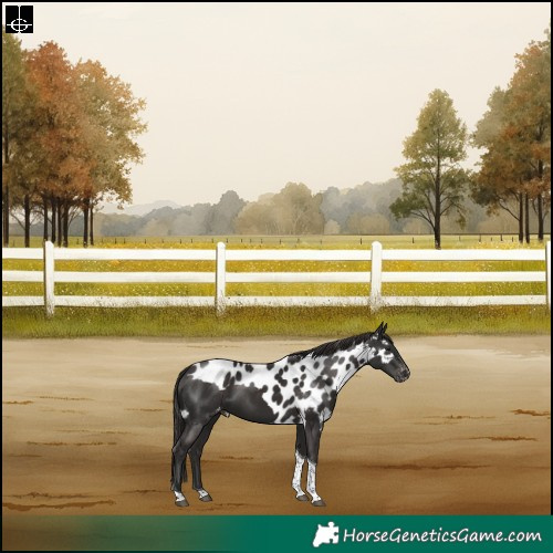 Horse Color:Liver Chestnut Tobiano Skewed Appaloosa Rabicano