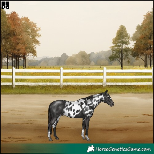 Horse Color:Liver Chestnut Tobiano Skewed Appaloosa Rabicano 