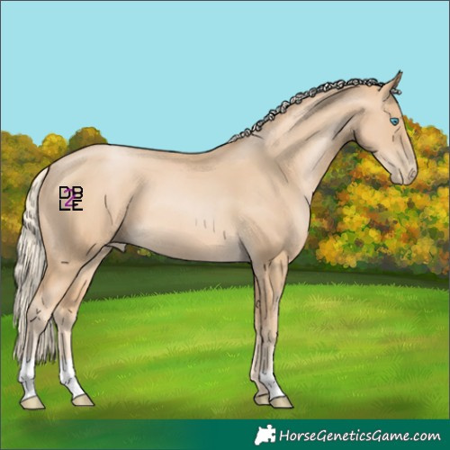 Horse Color:Palomino Pearl 