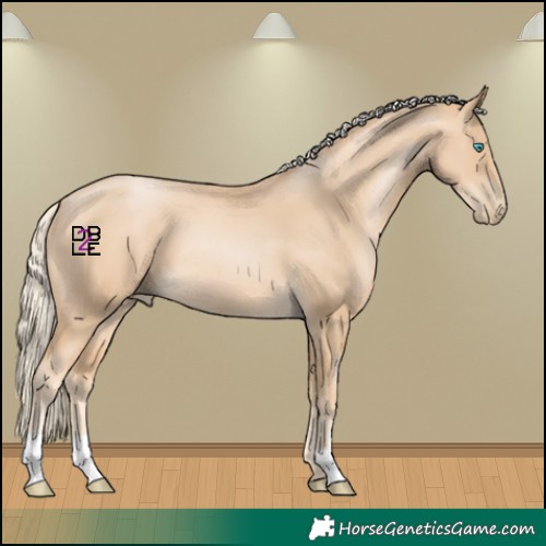 Horse Color:Palomino Pearl 