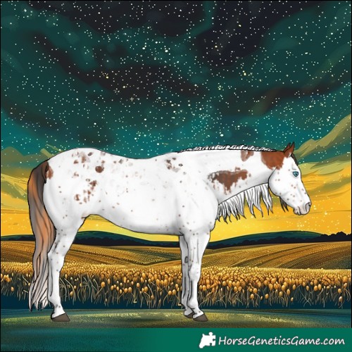 Horse Color:Chestnut Splash Tobiano  and Bay Splash Tobiano 