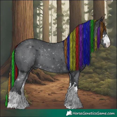 Horse Color:Painted Black 