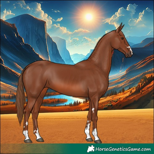 Horse Color:Chestnut 