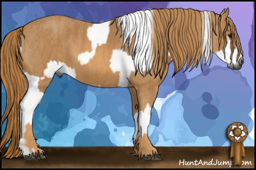 Horse Color:Gray Smoky Black Ice Brindle
