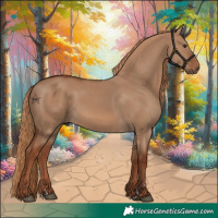 Horse Color:Red Dun