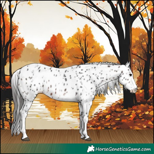 Horse Color:Liver Chestnut Sabino Splash Appaloosa and Liver Chestnut Sabino Splash Appaloosa Rabicano
