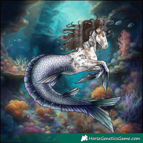 Horse Color:Brown Sabino Splash Appaloosa and Sable Champagne Sabino Splash Appaloosa