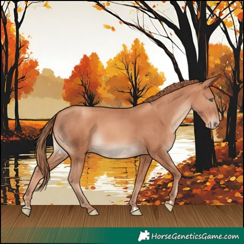 Horse Color:Gold Champagne