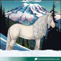 Horse Color:Cremello Dun