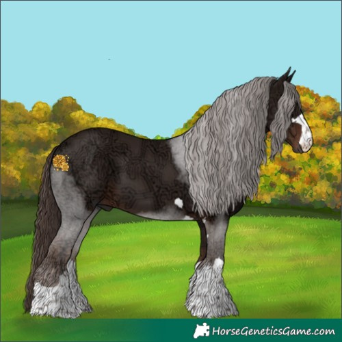 Horse Color:Liver Chestnut Ice 