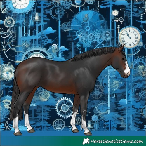 Horse Color:Brown 