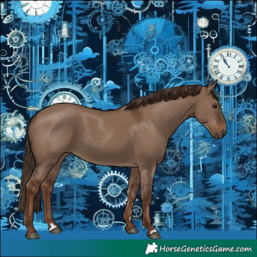 Horse Color:Liver Red Dun
