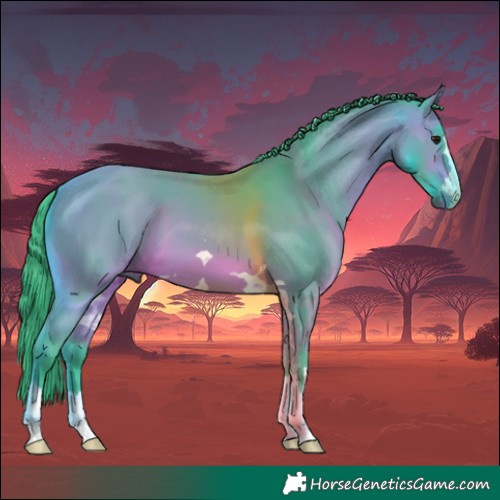 Horse Color:Watercolor Bay