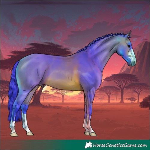 Horse Color:Watercolor Bay 
